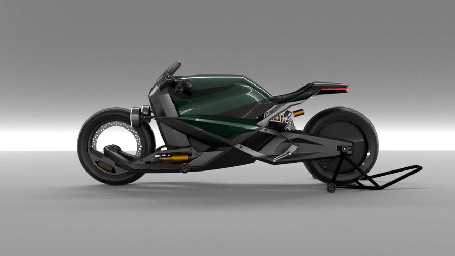 如果bentley制造了电动摩托车,它会是这样吗?